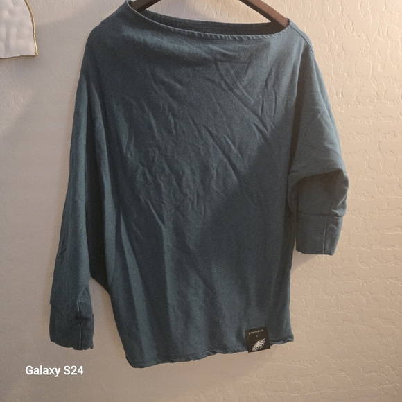 KIYA TOMLIN Women's NFL Midnight Green Philadelphia Eagles Tri-Blend Size M - Picture 4 of 10